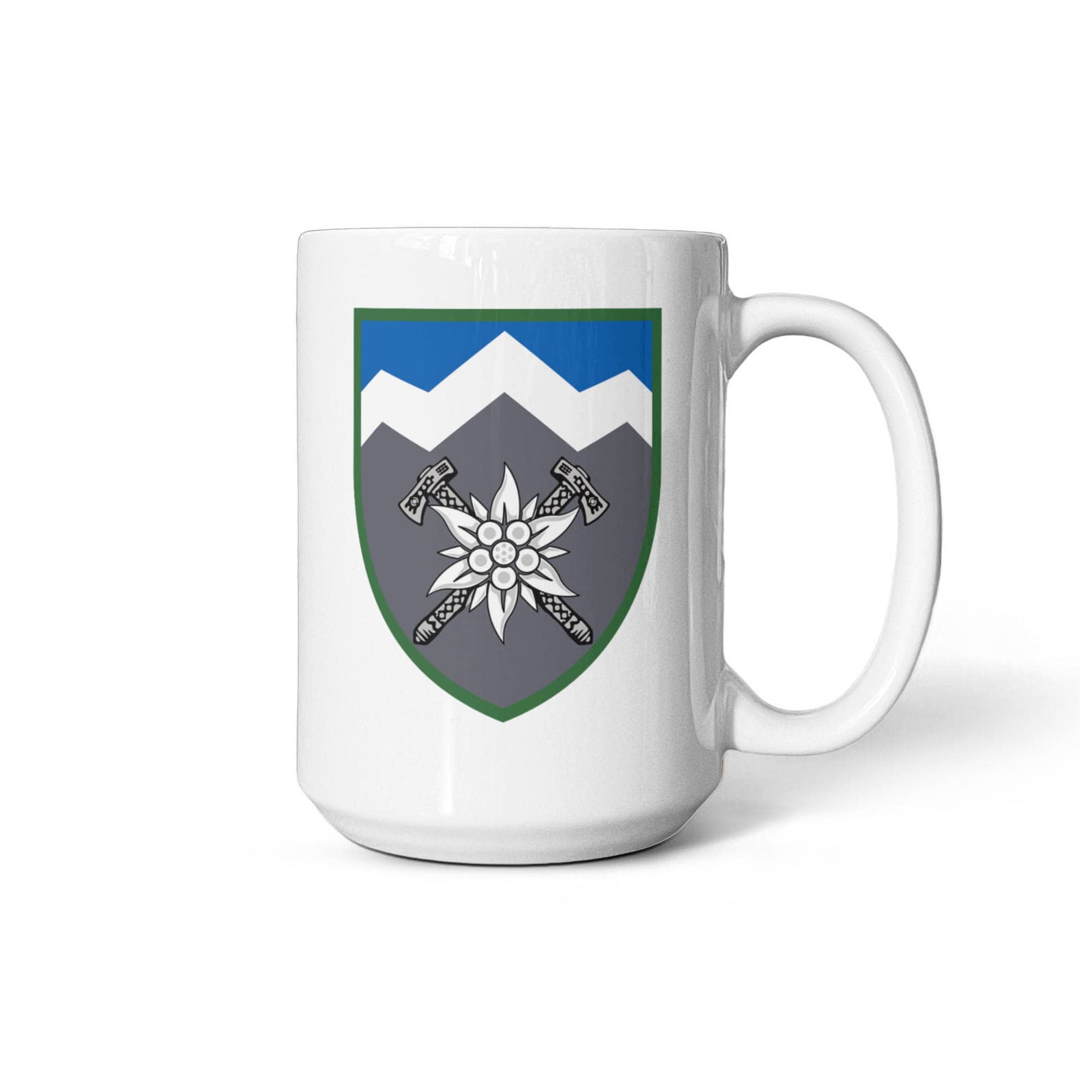 10th Mountain Assault Brigade (Ukraine) - 15oz White Ceramic Mug