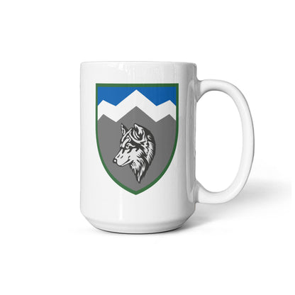 8th Mountain Assault Battalion (Ukraine) - 15oz White Ceramic Mug