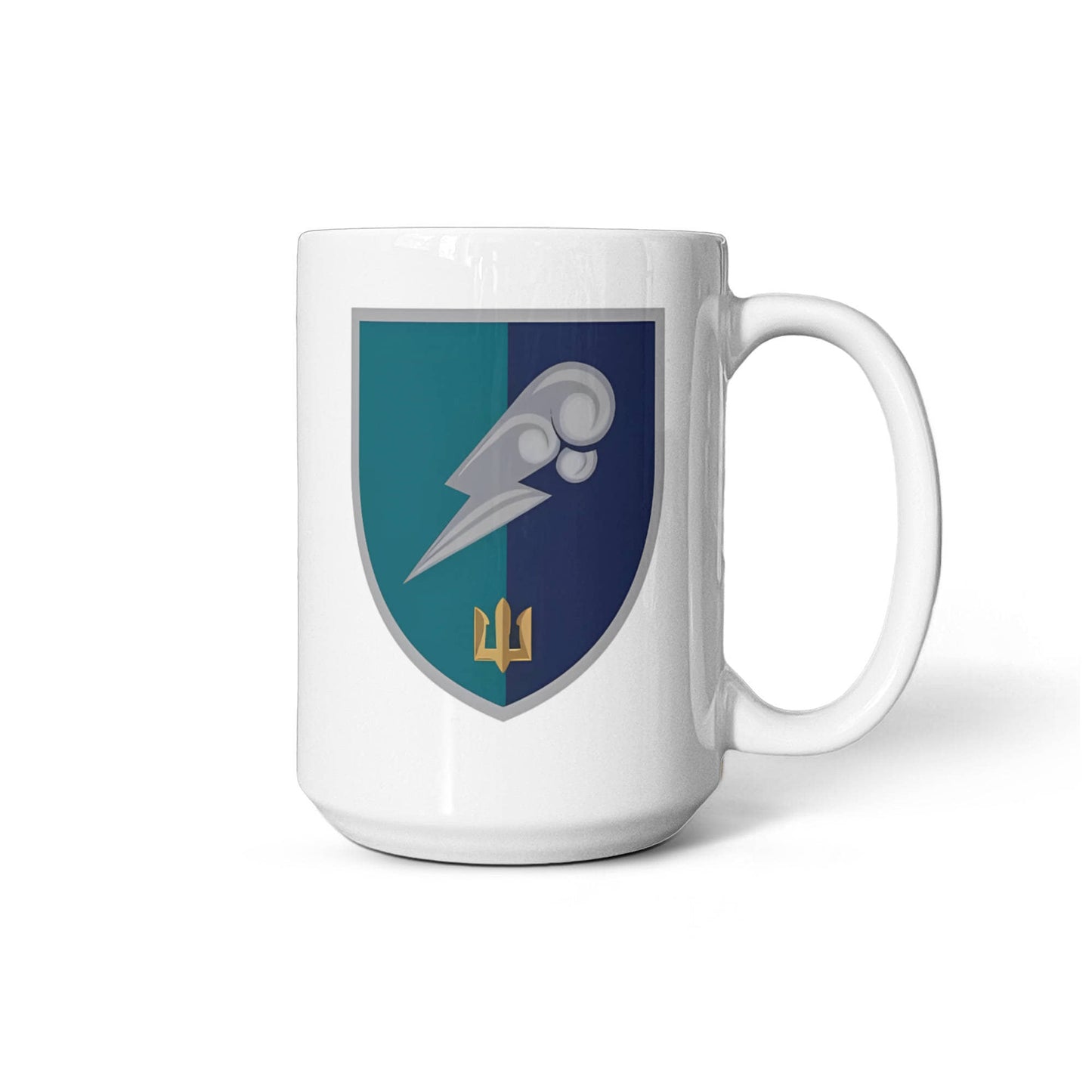 7th Anti-Aircraft Division (Ukraine) - 15oz White Ceramic Mug