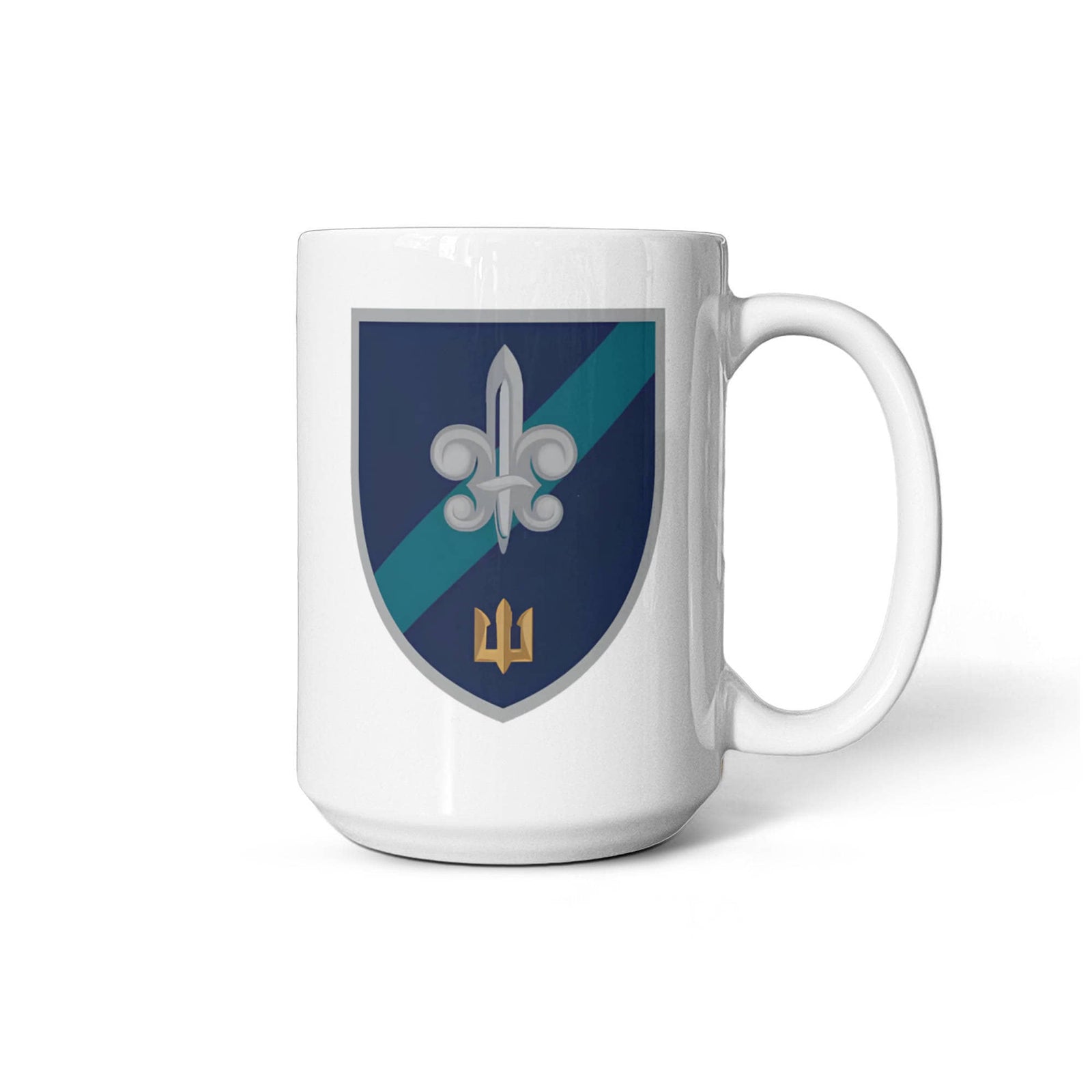 140th Reconnaissance Battalion (Ukraine) - 15oz White Ceramic Mug