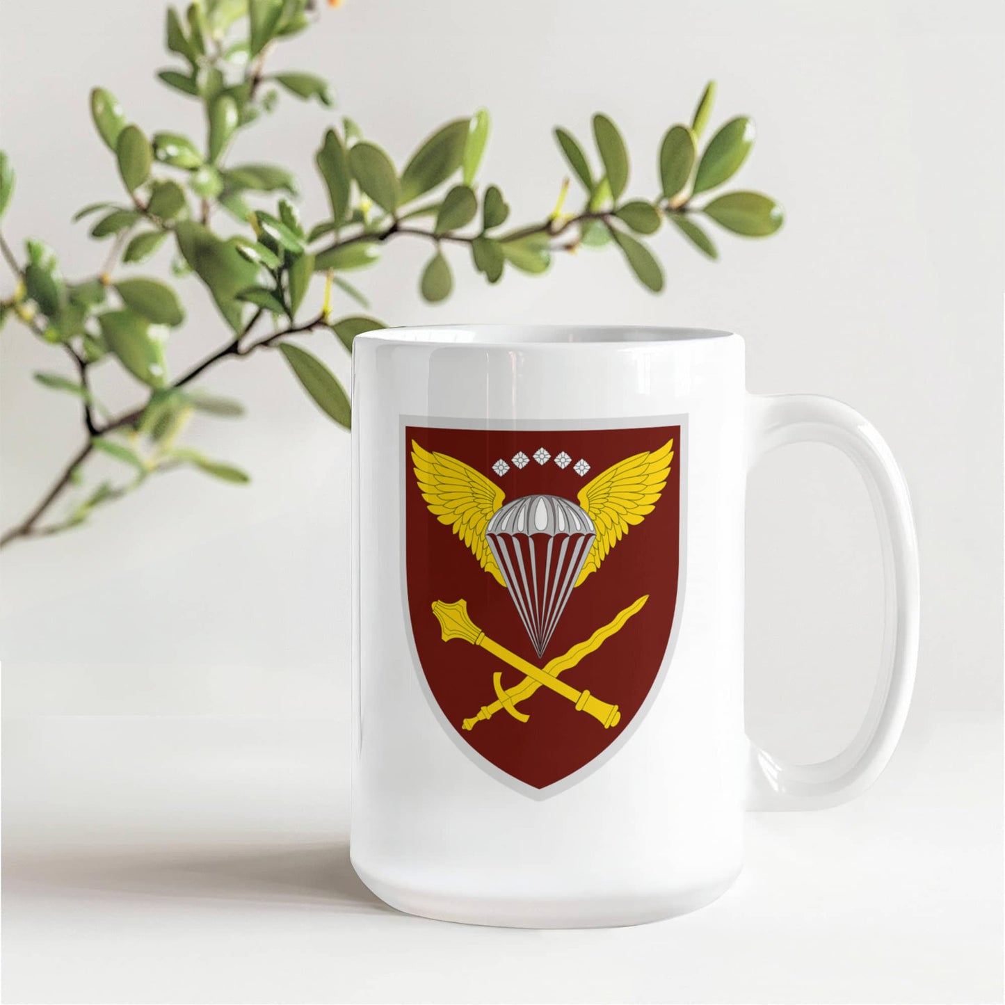 Air Assault Forces Command (Ukraine) - 15oz White Ceramic Mug