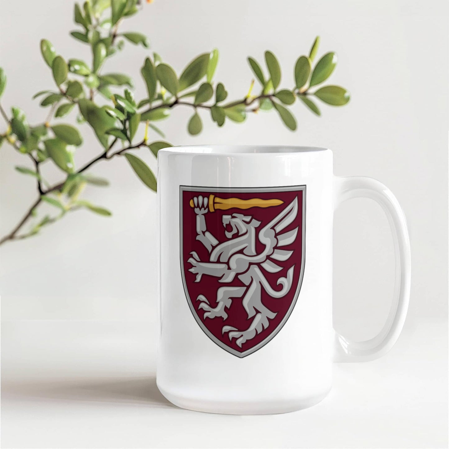 80th Air Assault Brigade (Ukraine) - 15oz White Ceramic Mug