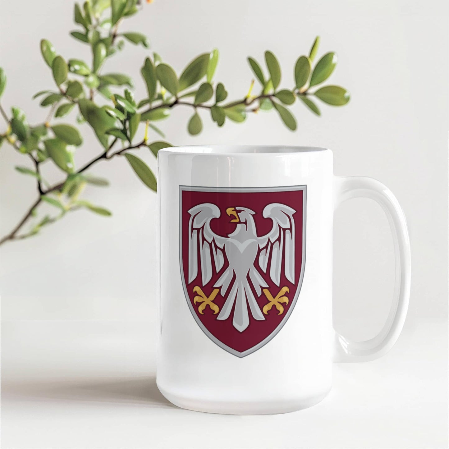 82nd Air Assault Brigade (Ukraine) - 15oz White Ceramic Mug