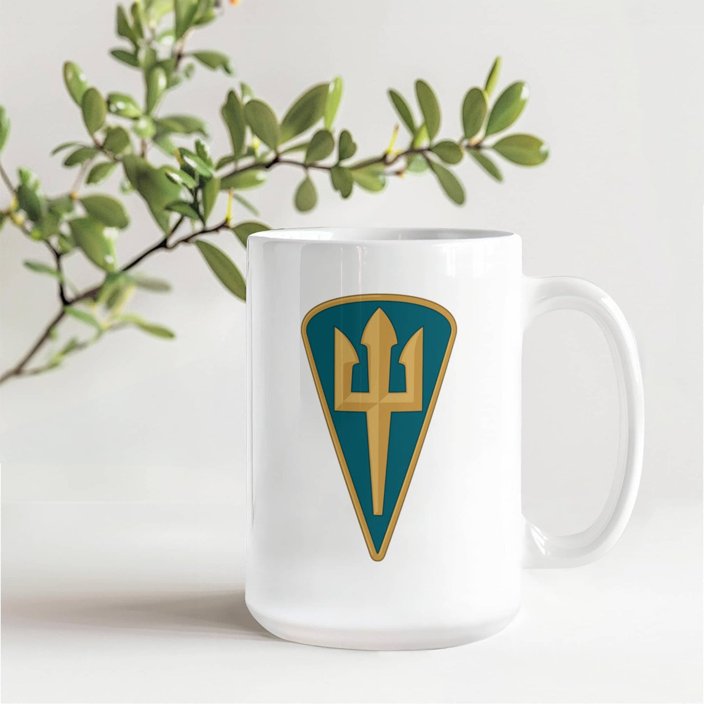 Marine Corps (Ukraine) - 15oz White Ceramic Mug