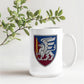 81st Airmobile Brigade (Ukraine) - 15oz White Ceramic Mug