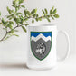 8th Mountain Assault Battalion (Ukraine) - 15oz White Ceramic Mug
