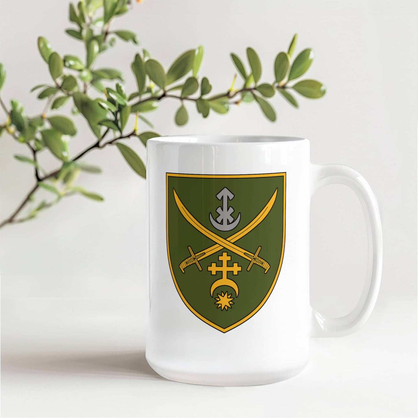 Operational Strategic Group Khortytsia (Ukraine) - 15oz White Ceramic Mug