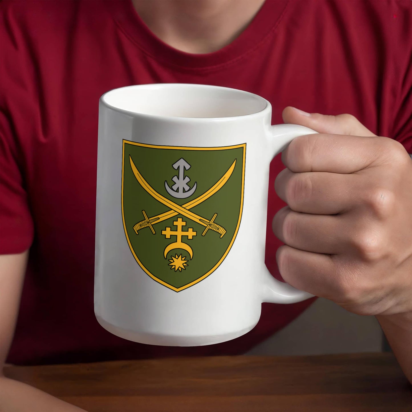 Operational Strategic Group Khortytsia (Ukraine) - 15oz White Ceramic Mug