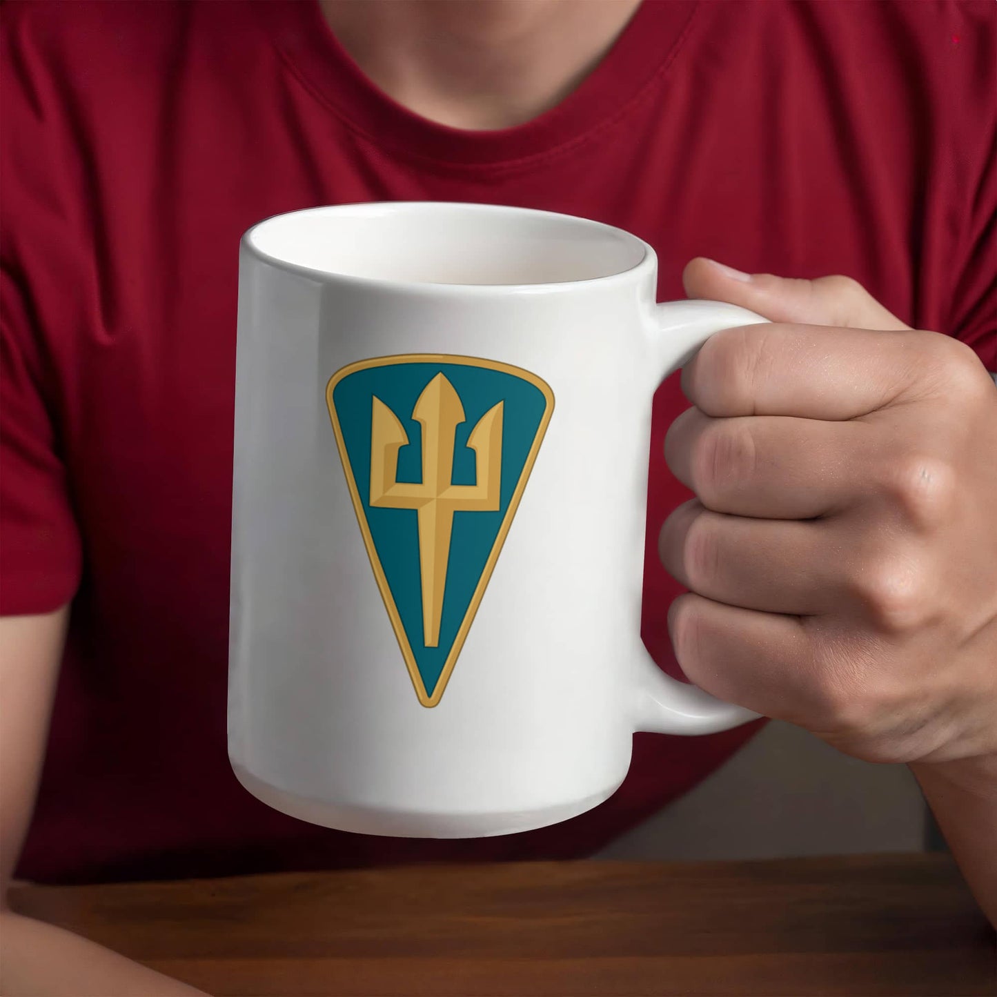 Marine Corps (Ukraine) - 15oz White Ceramic Mug