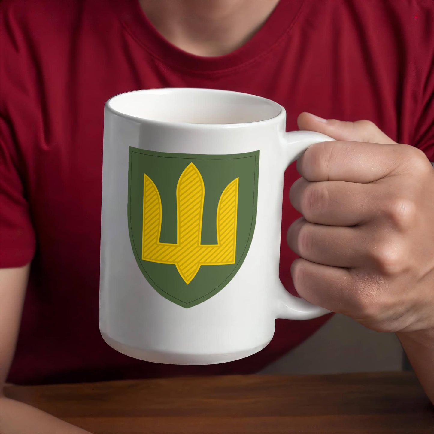 Ground Forces (Ukraine) - 15oz White Ceramic Mug