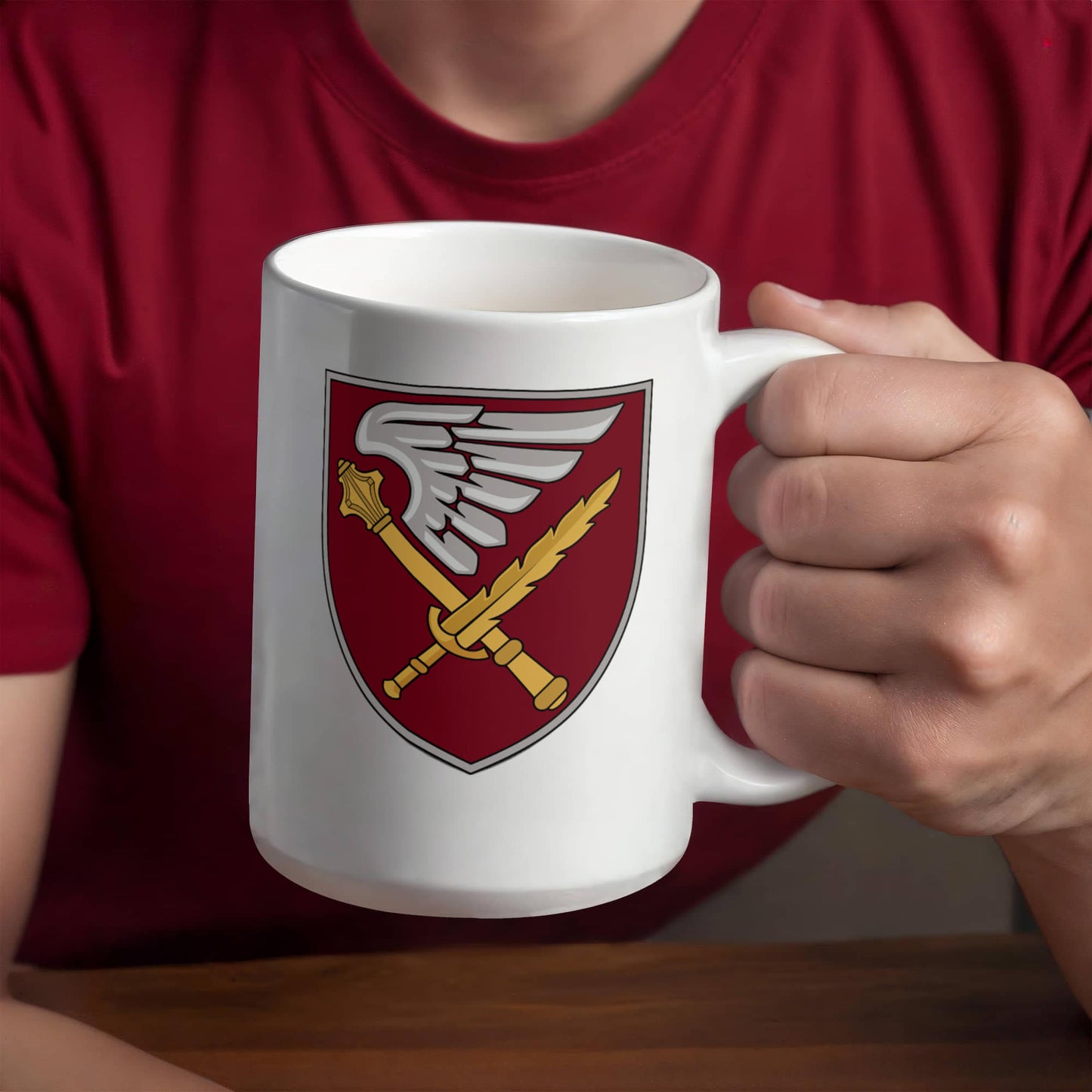 7th Air Assault Corps (Ukraine) - 15oz White Ceramic Mug