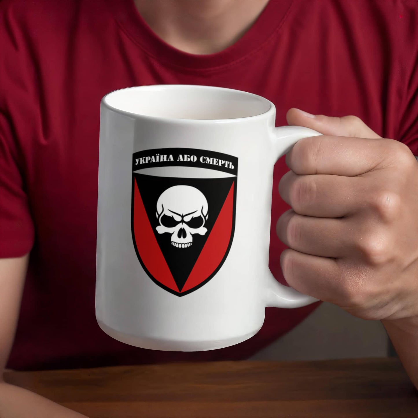 72nd Mechanized Brigade (Ukraine) - 15oz White Ceramic Mug