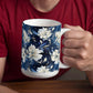 Nocturnal Bloom Pattern 011 - 15oz White Ceramic Mug