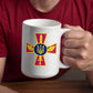 Ukrainian Air Force - 15oz White Ceramic Mug
