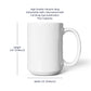Pahonia (Belarus) - 15oz White Ceramic Mug