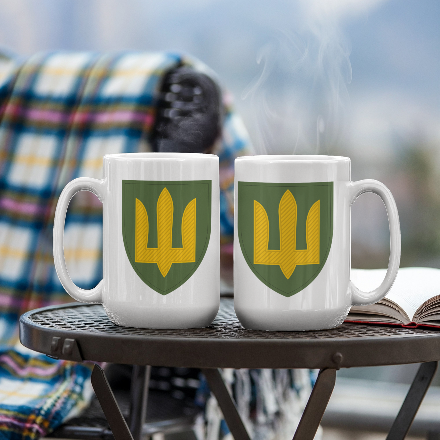 Ground Forces (Ukraine) - 15oz White Ceramic Mug