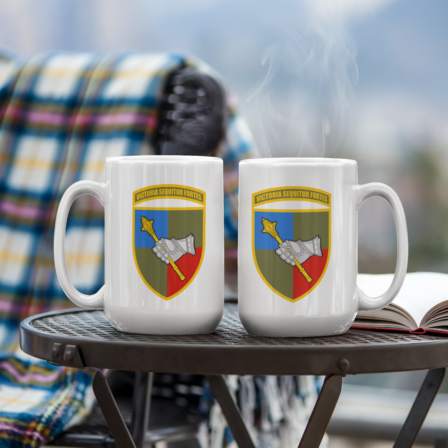 Ground Forces Command (Ukraine) - 15oz White Ceramic Mug