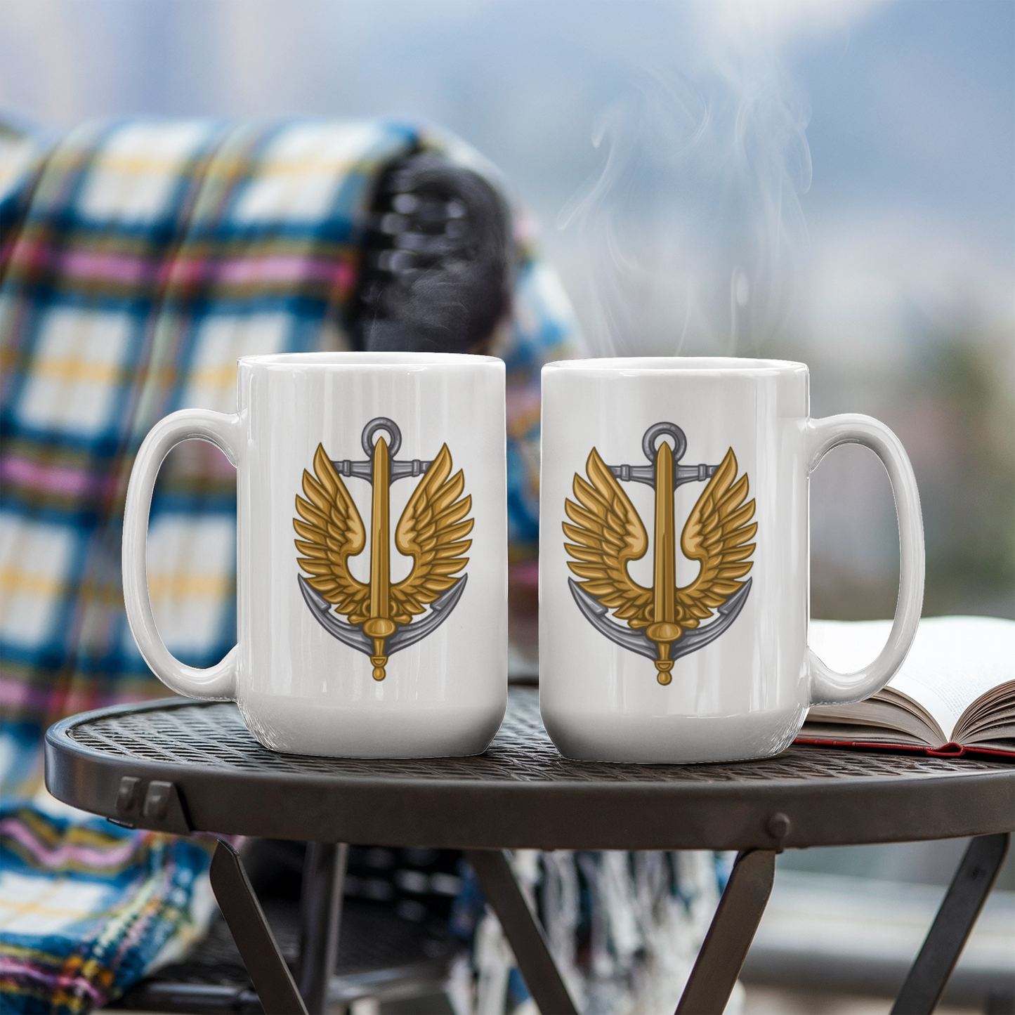 Ukrainian Marine Corps - 15oz White Ceramic Mug