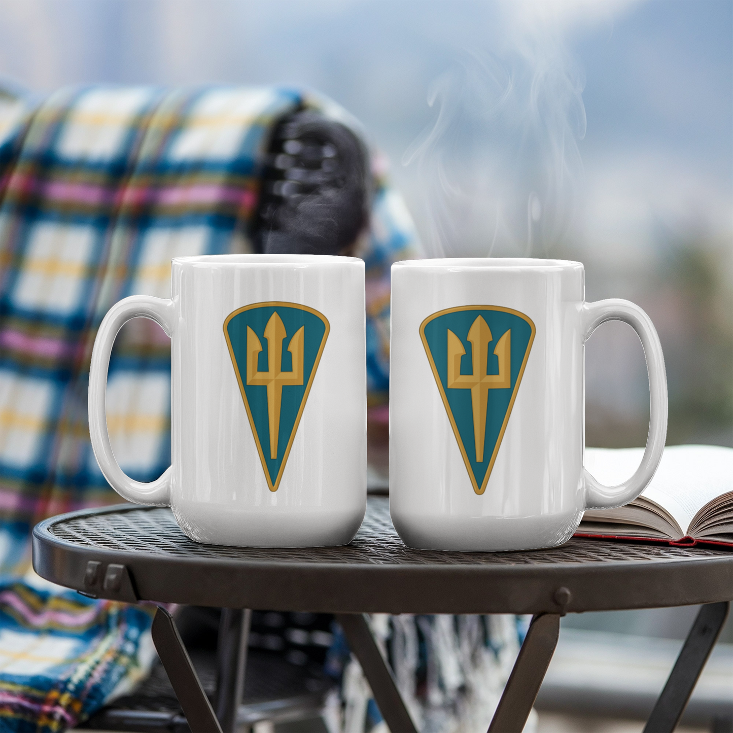 Marine Corps (Ukraine) - 15oz White Ceramic Mug