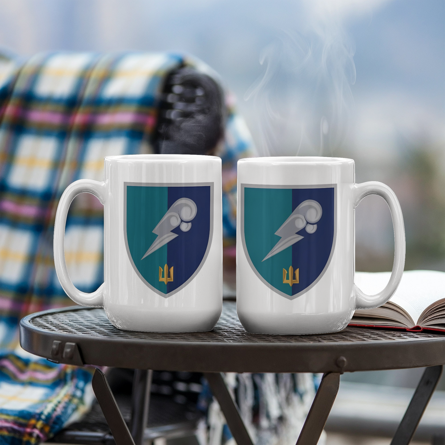 7th Anti-Aircraft Division (Ukraine) - 15oz White Ceramic Mug