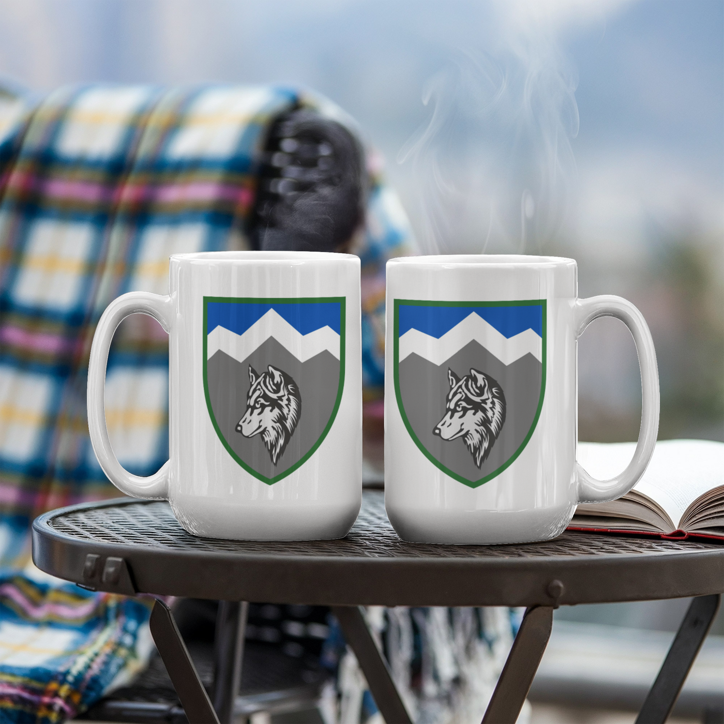8th Mountain Assault Battalion (Ukraine) - 15oz White Ceramic Mug