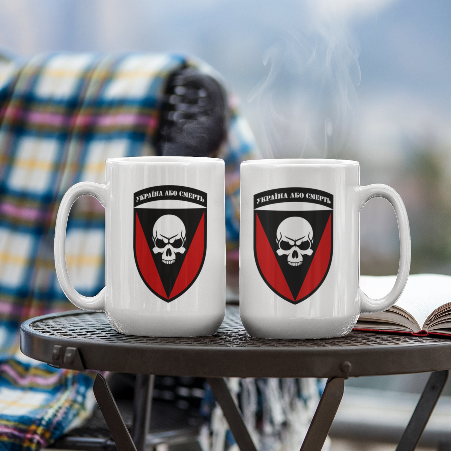 72nd Mechanized Brigade (Ukraine) - 15oz White Ceramic Mug