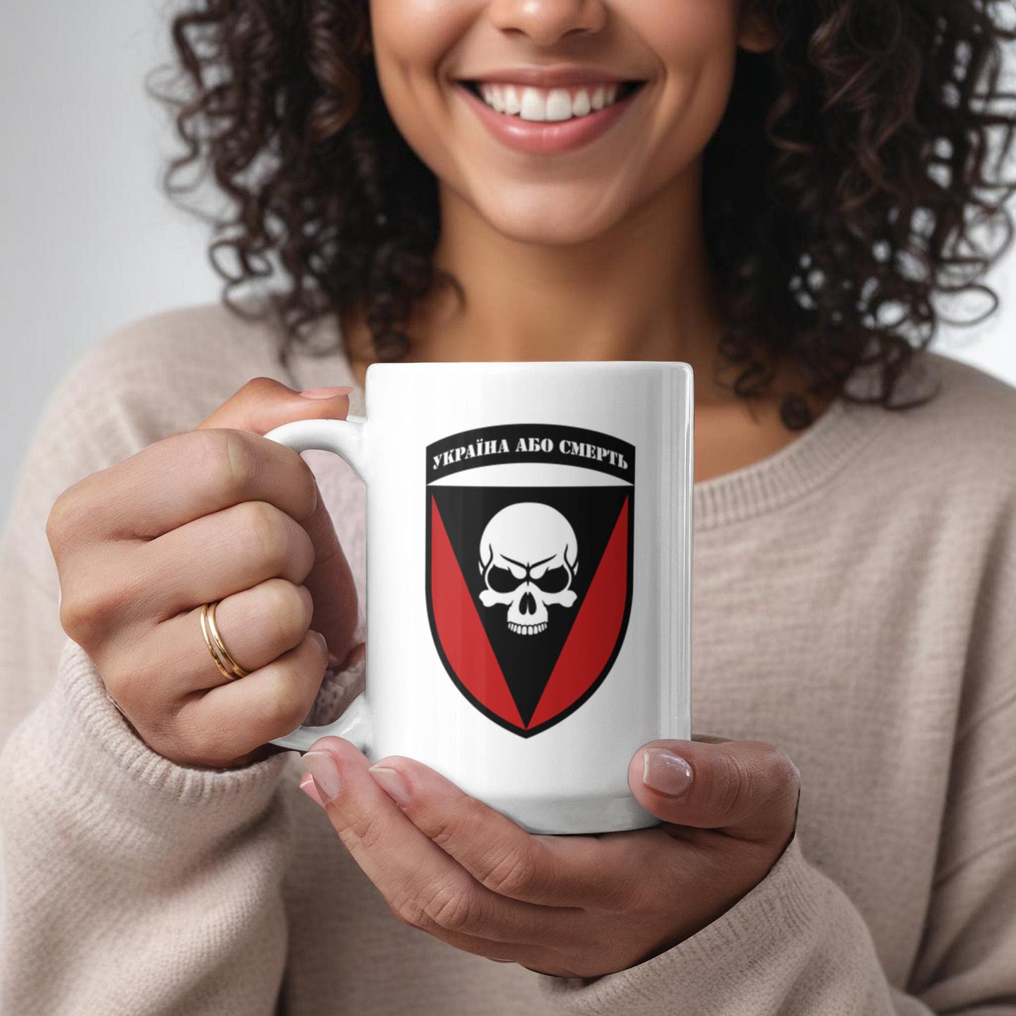 72nd Mechanized Brigade (Ukraine) - 15oz White Ceramic Mug