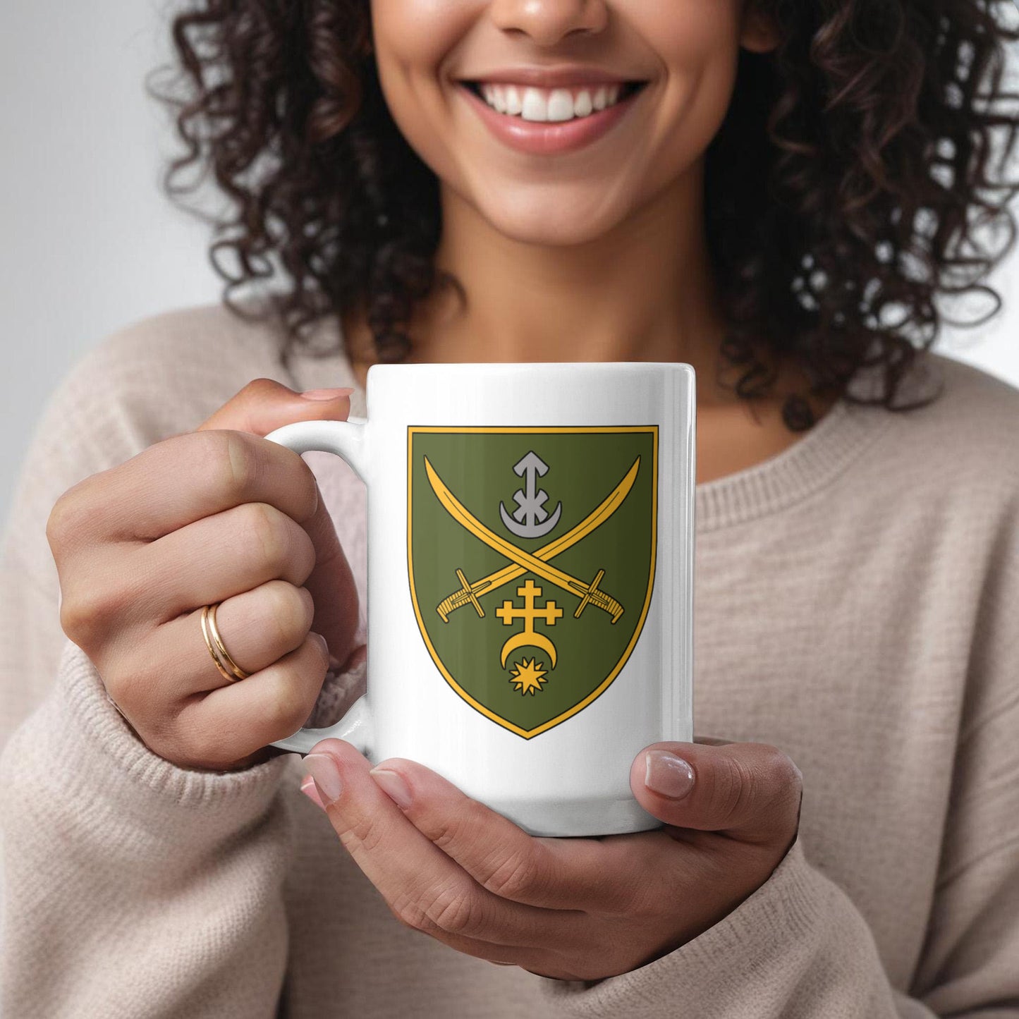 Operational Strategic Group Khortytsia (Ukraine) - 15oz White Ceramic Mug