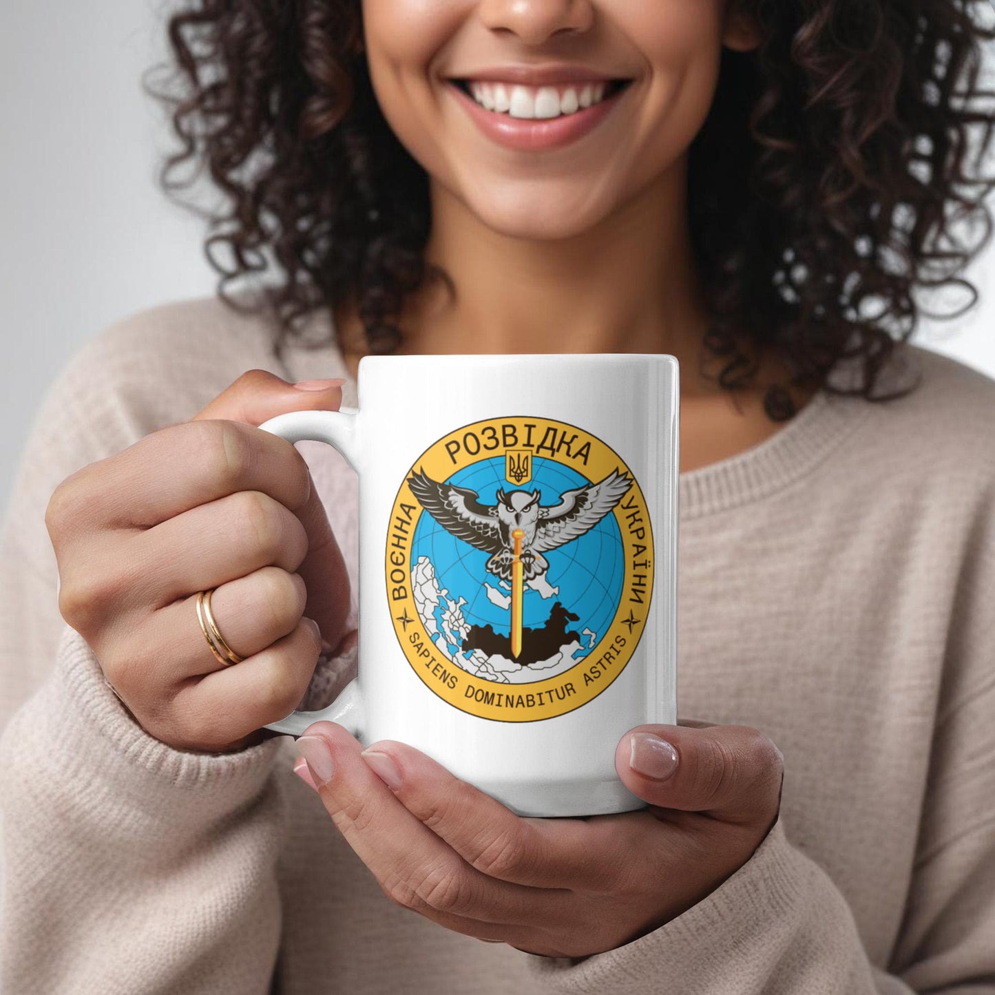 Main Directorate of Intelligence (Ukraine) - 15oz White Ceramic Mug