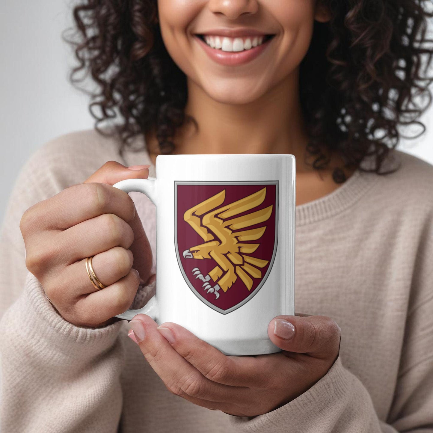 95th Air Assault Brigade (Ukraine) - 15oz White Ceramic Mug