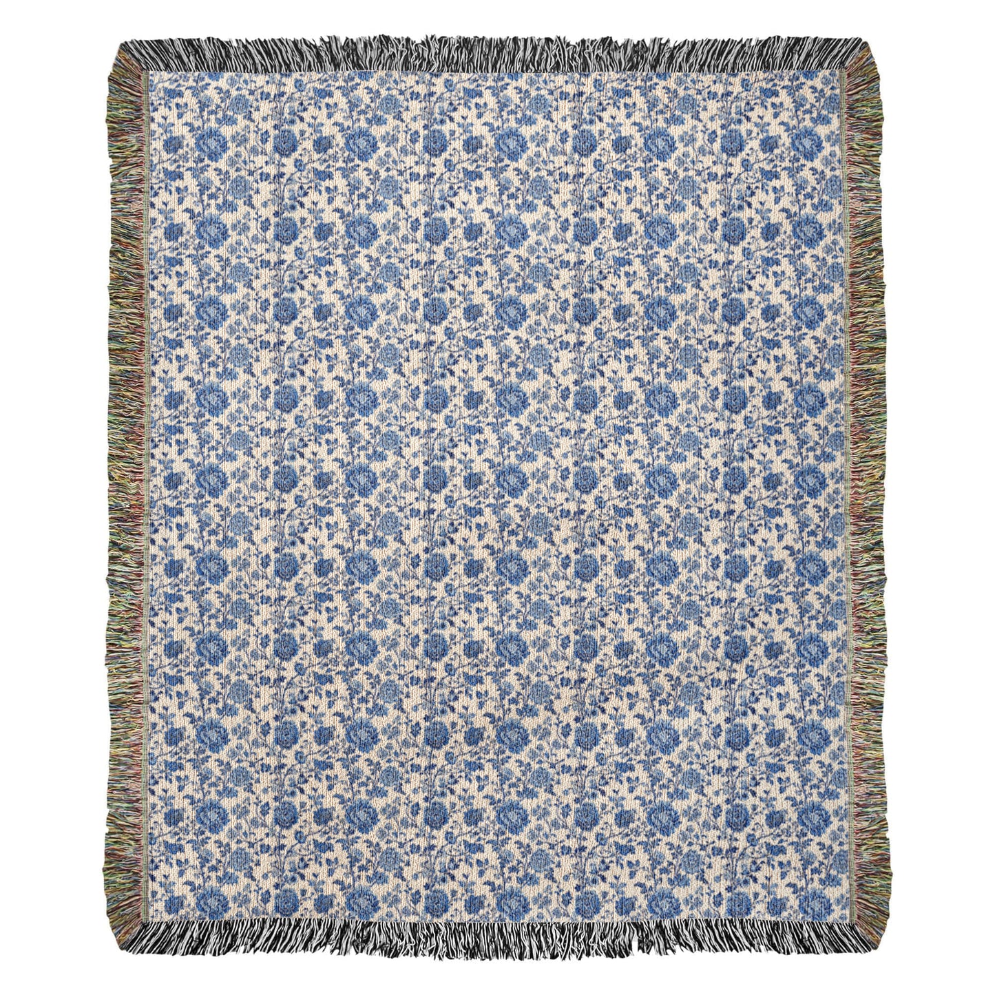Chinese Ornament Pattern 009 - 50" x 60" Heirloom Woven Blanket