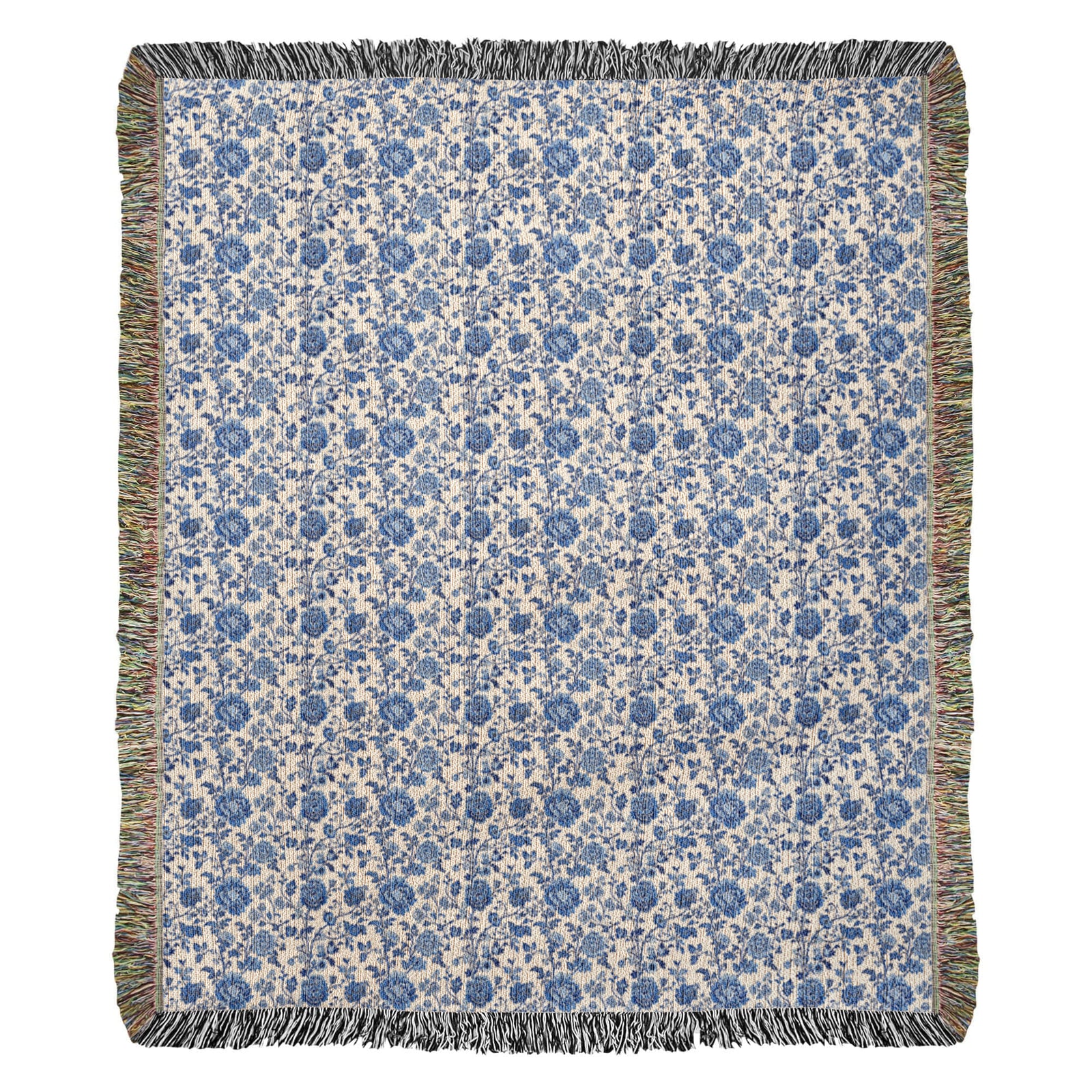 Chinese Ornament Pattern 009 - 50" x 60" Heirloom Woven Blanket