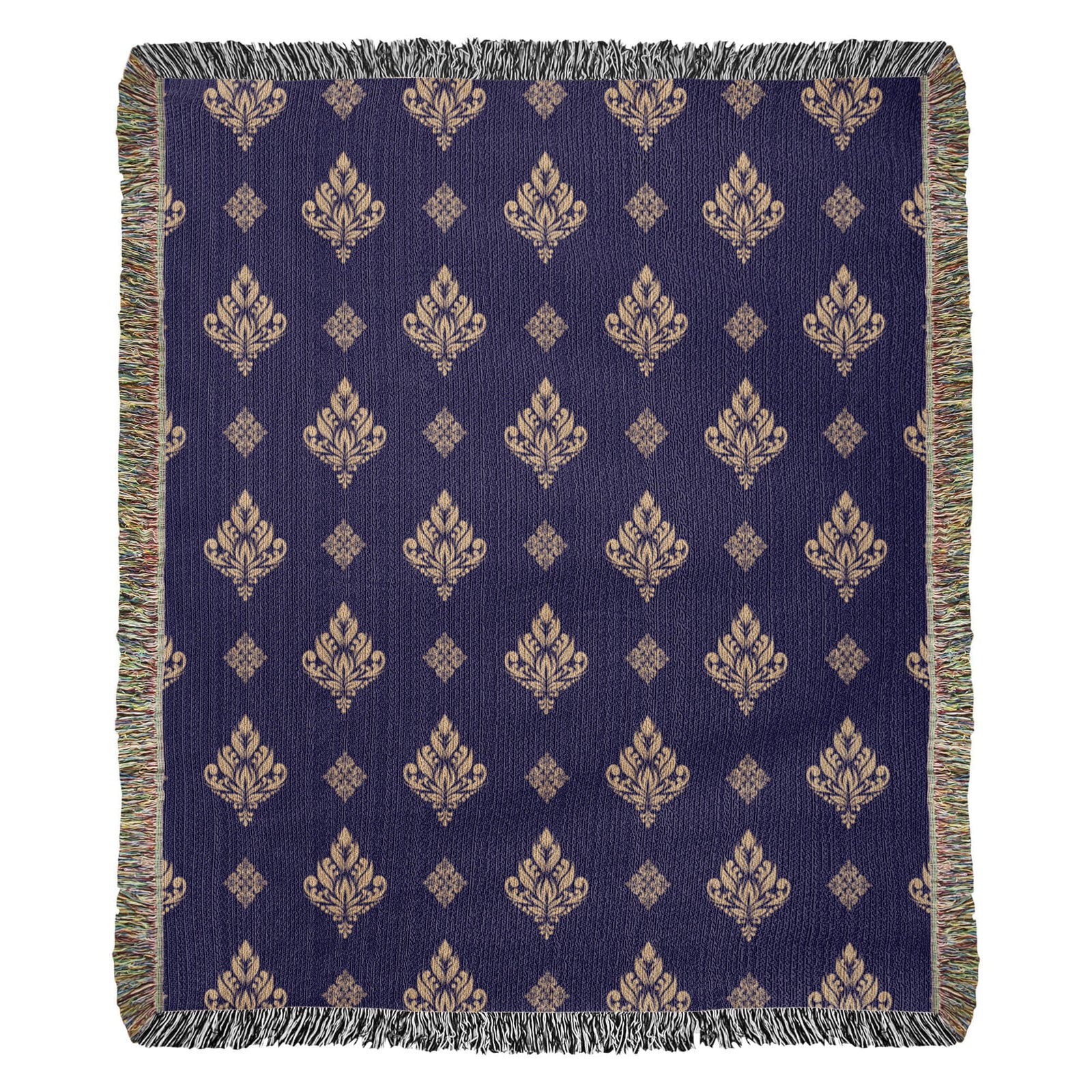 Damask Pattern 003 - 50" x 60" Heirloom Woven Blanket