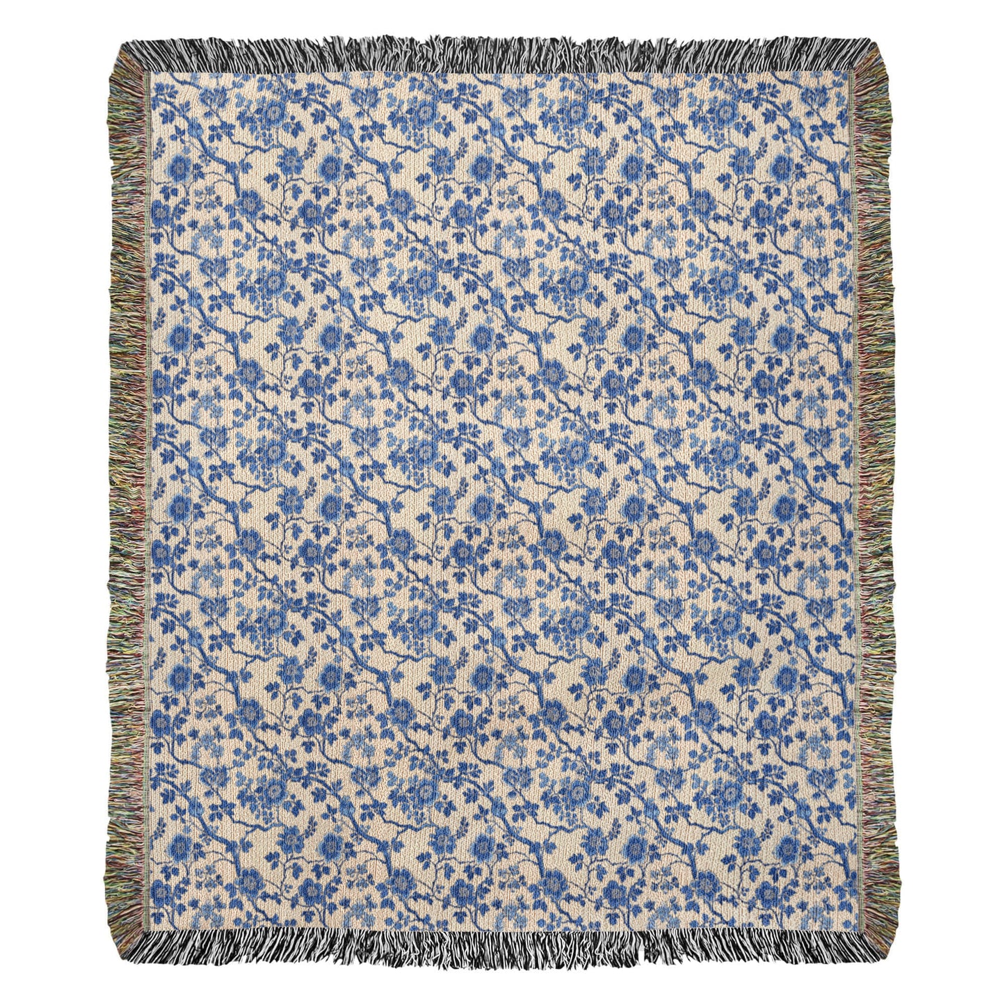 Chinese Ornament Pattern 012 - 50" x 60" Heirloom Woven Blanket
