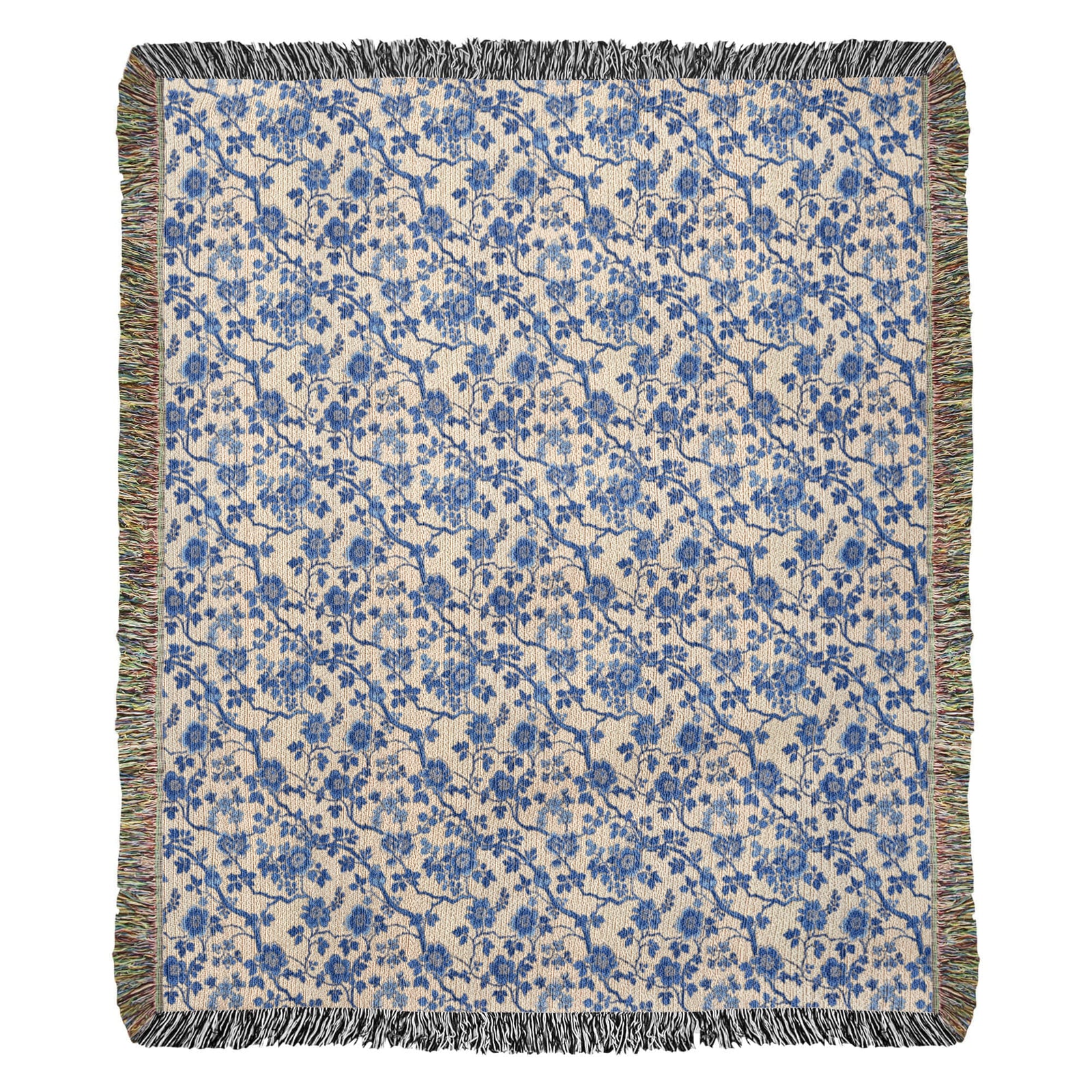 Chinese Ornament Pattern 012 - 50" x 60" Heirloom Woven Blanket