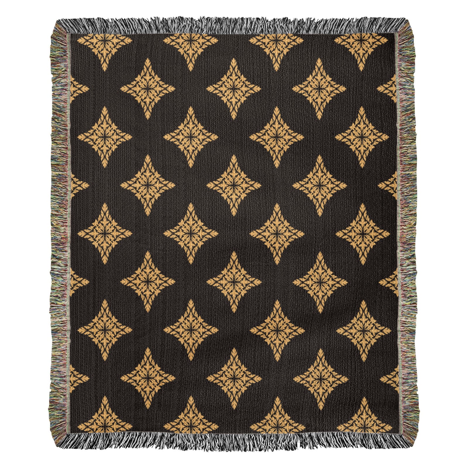 Damask Pattern 014 - 50" x 60" Heirloom Woven Blanket