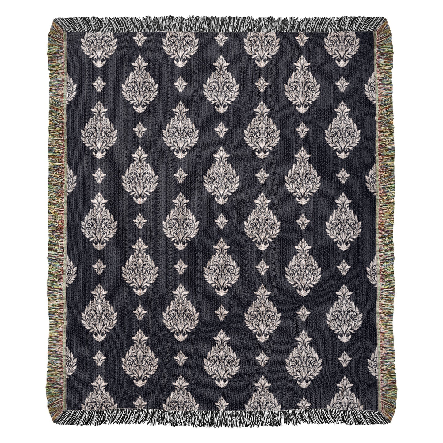 Damask Pattern 033 - 50" x 60" Heirloom Woven Blanket