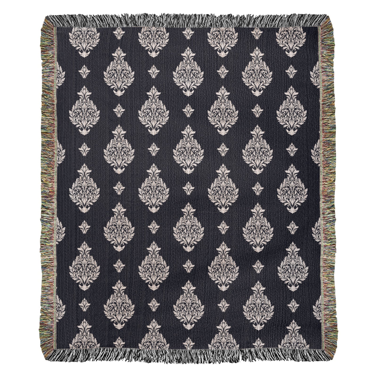 Damask Pattern 033 - 50" x 60" Heirloom Woven Blanket