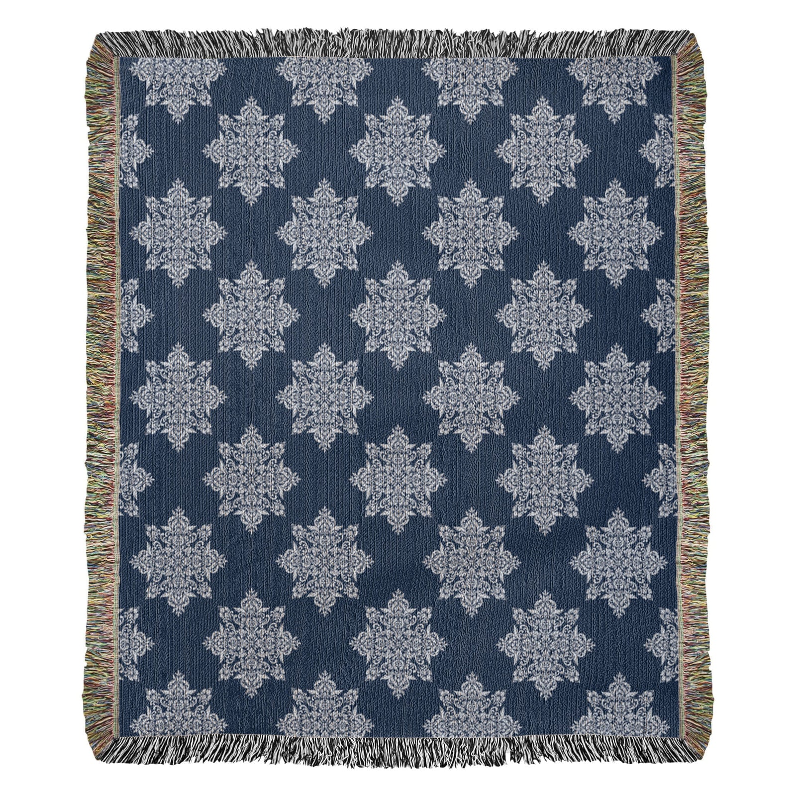 Damask Pattern 022 - 50" x 60" Heirloom Woven Blanket