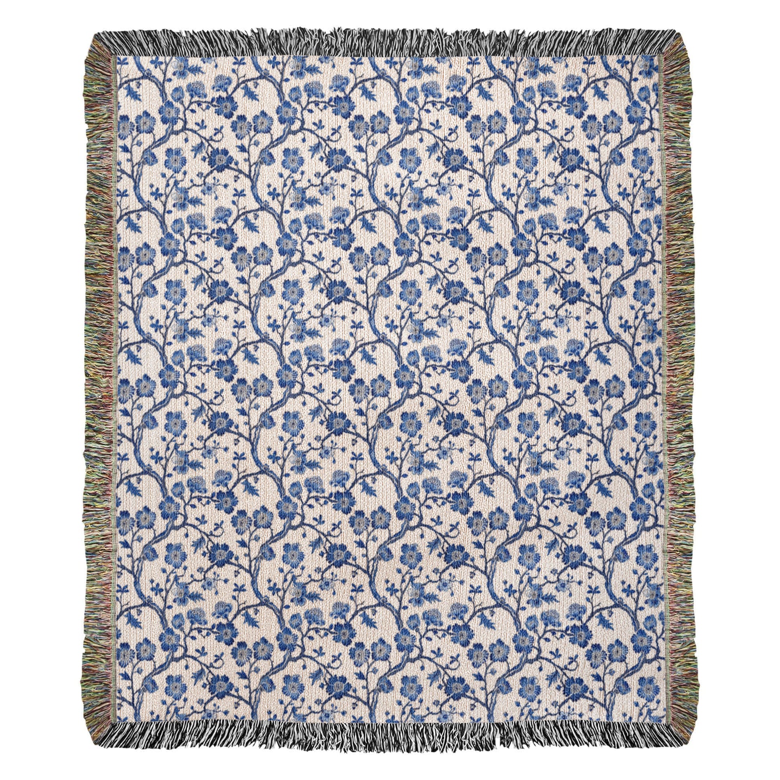 Chinese Ornament Pattern 010 - 50" x 60" Heirloom Woven Blanket