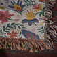 Mexican Floral Fiesta Pattern 021 - 50" x 60" Heirloom Woven Blanket