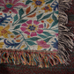 Mexican Floral Fiesta Pattern 003 - 50" x 60" Heirloom Woven Blanket