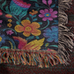 Mexican Floral Fiesta Pattern 049 - 50" x 60" Heirloom Woven Blanket