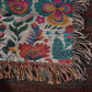Mexican Floral Fiesta Pattern 051 - 50" x 60" Heirloom Woven Blanket