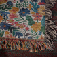 Mexican Floral Fiesta Pattern 010 - 50" x 60" Heirloom Woven Blanket