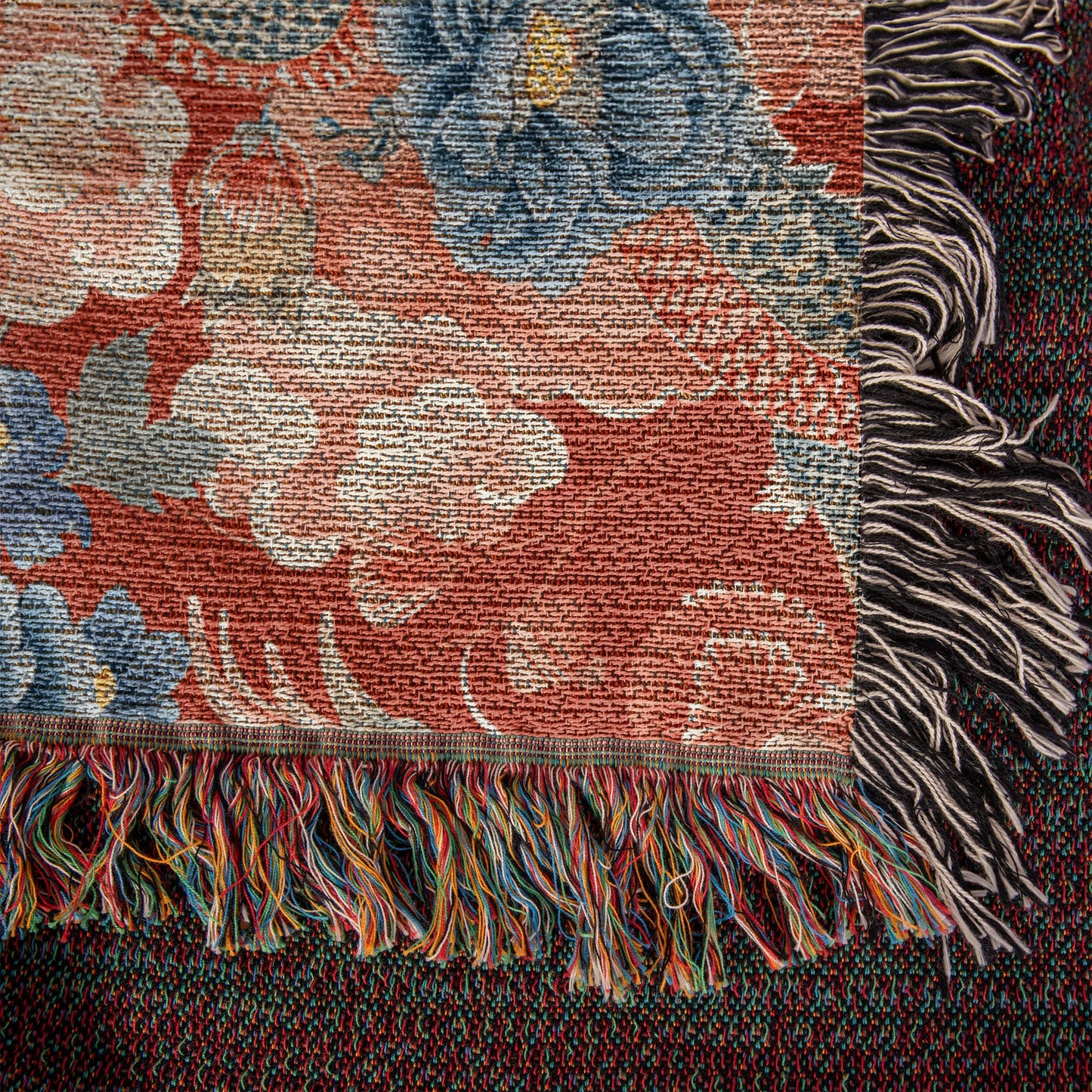 Chinoiserie Pattern 009 - 50" x 60" Heirloom Woven Blanket