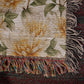 Spring Flowers Pattern 004 - 50" x 60" Heirloom Woven Blanket