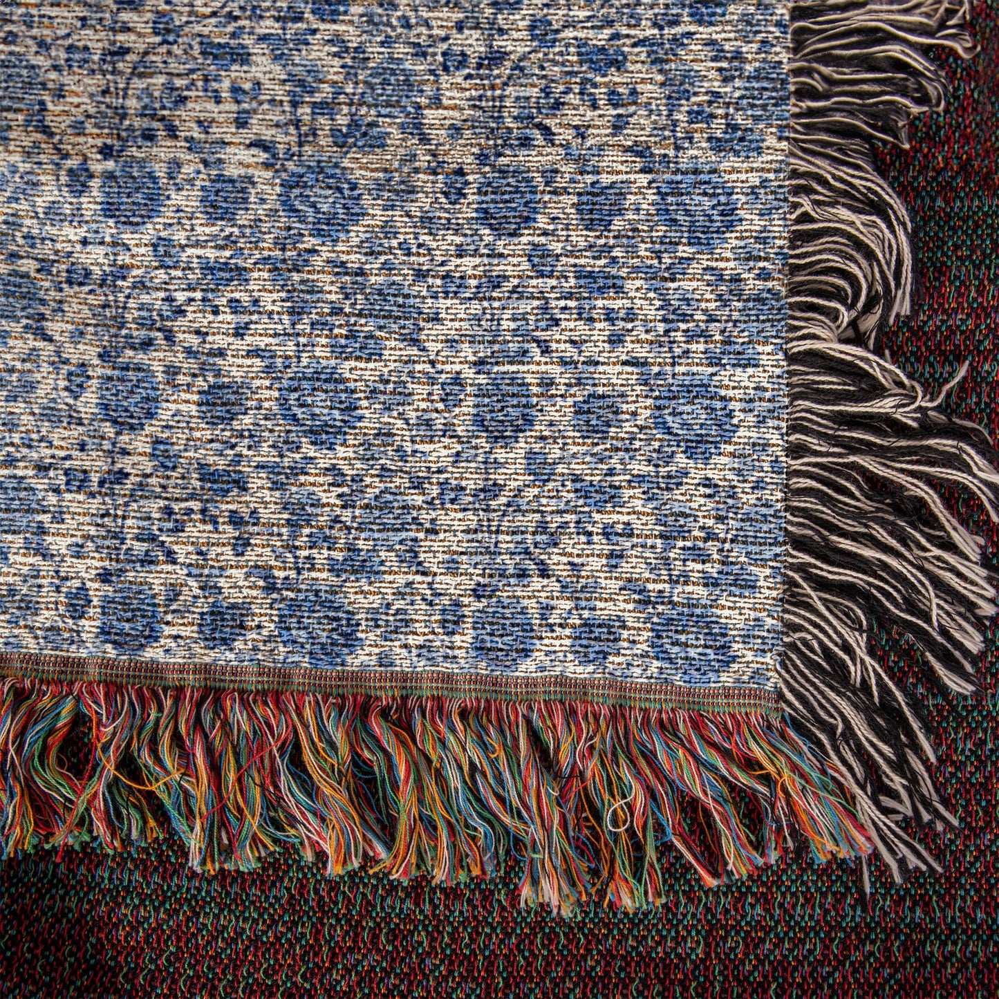 Chinese Ornament Pattern 009 - 50" x 60" Heirloom Woven Blanket