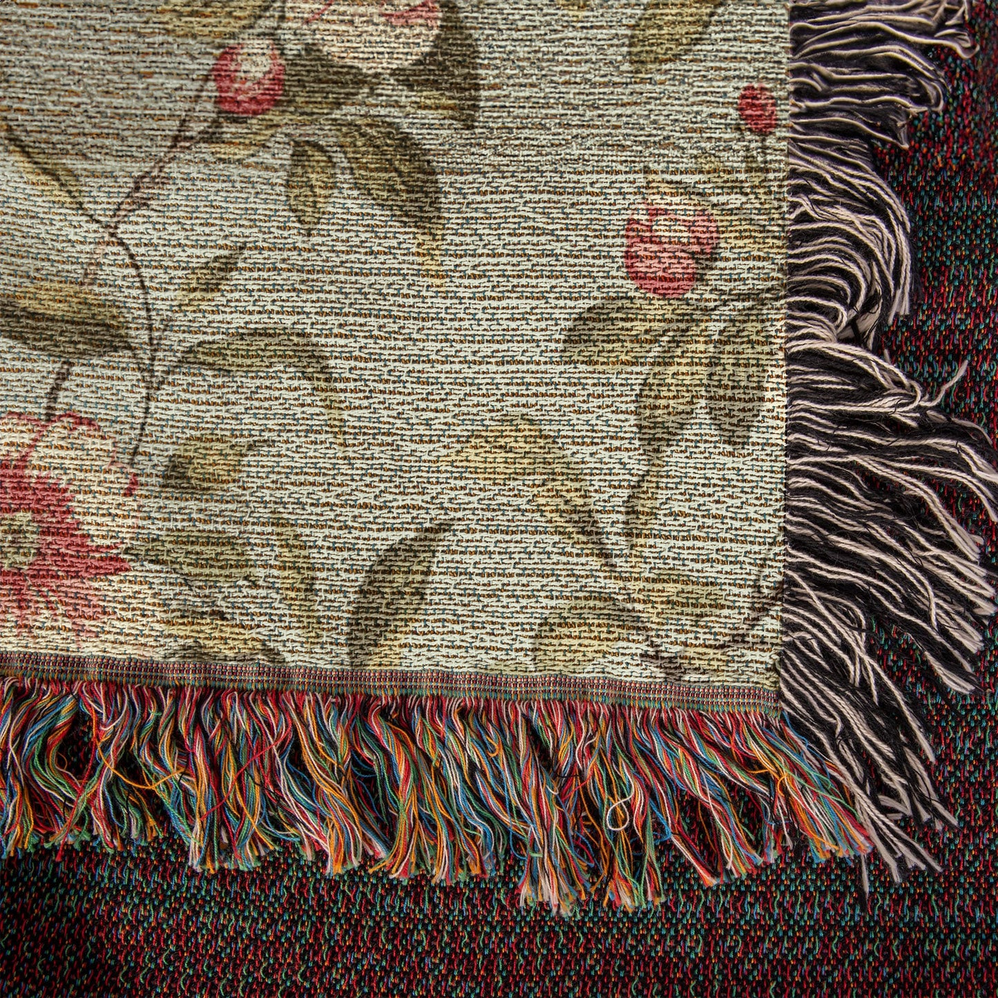 Chinoiserie Pattern 025 - 50" x 60" Heirloom Woven Blanket