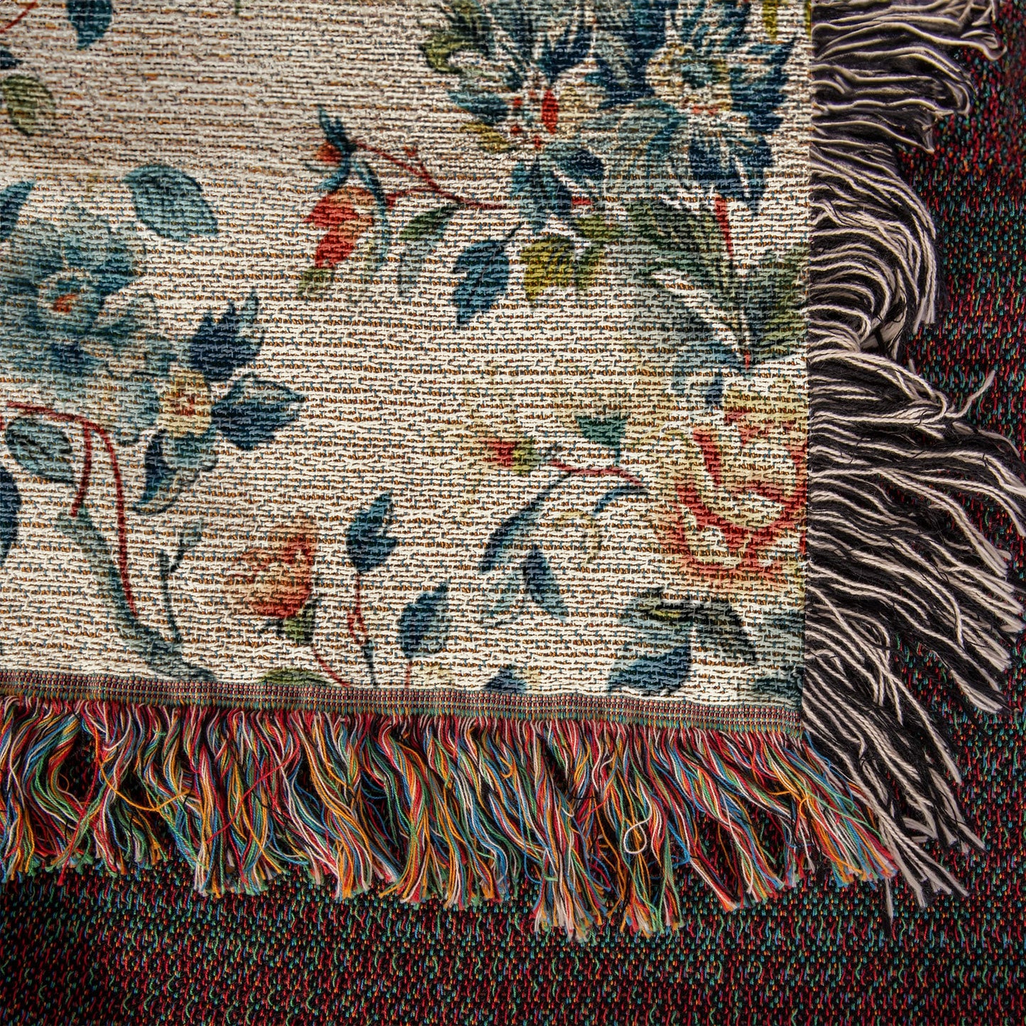 Chinoiserie Pattern 023 - 50" x 60" Heirloom Woven Blanket